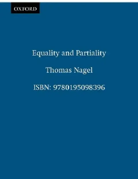 Cover of Equality and Partiality