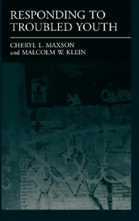 Cover of Responding to Troubled Youth