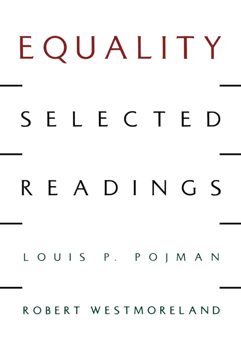 Cover of Equality