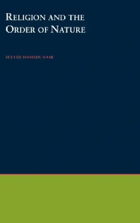 Cover of Religion and the Order of Nature