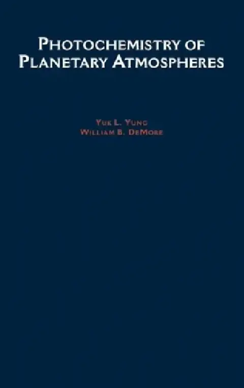 Cover of Photochemistry of Planetary Atmospheres