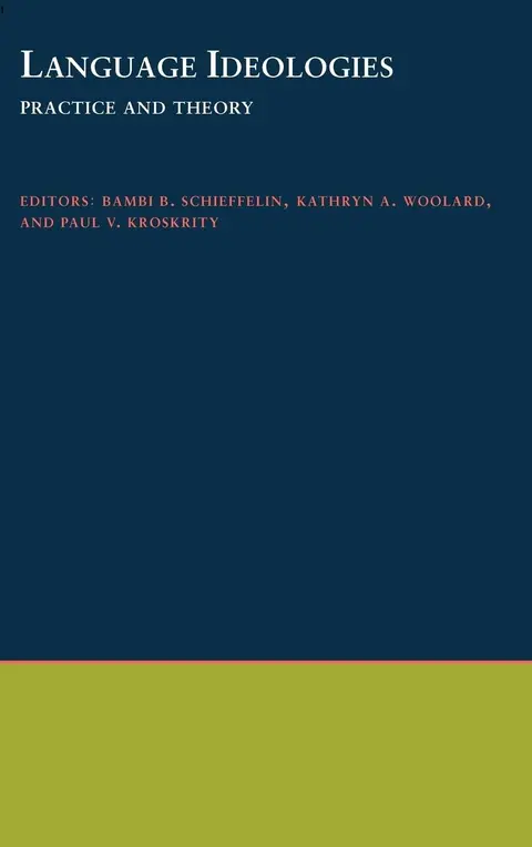 Cover of Language Ideologies