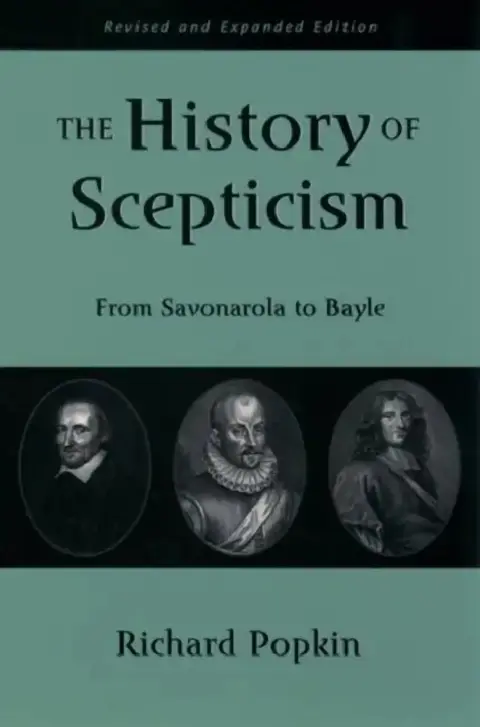 Cover of The History of Scepticism
