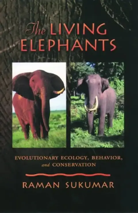 Cover of The Living Elephants