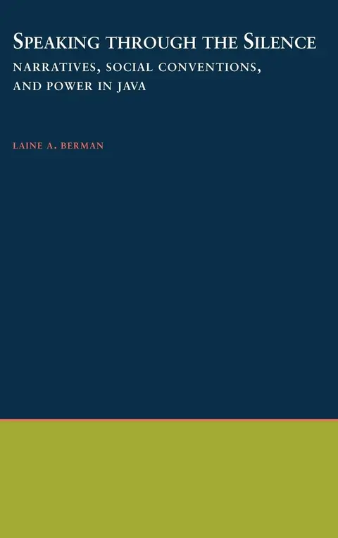Cover of Speaking Through the Silence