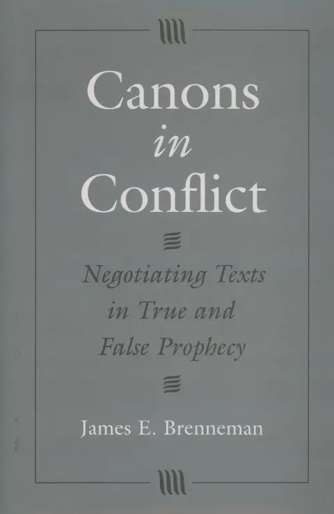 Cover of Canons in Conflict