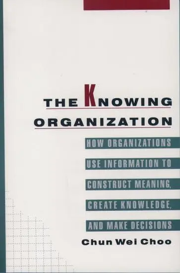 Cover of The Knowing Organization
