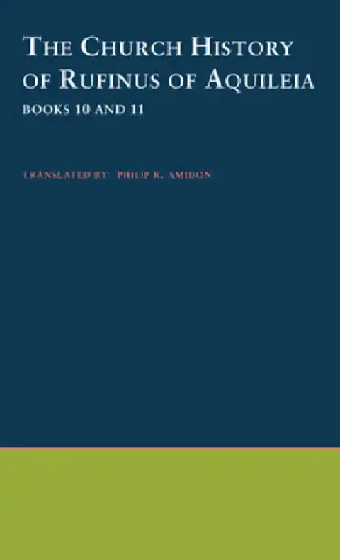 Cover of The Church History of Rufinus of Aquileia