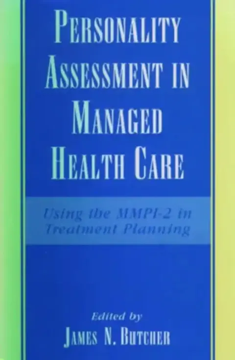 Cover of Personality Assessment in Managed Health Care