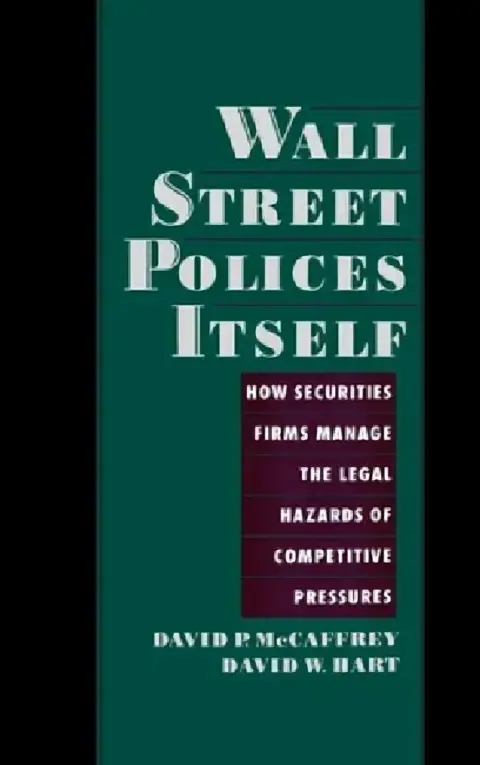 Cover of Wall Street Policies Itself