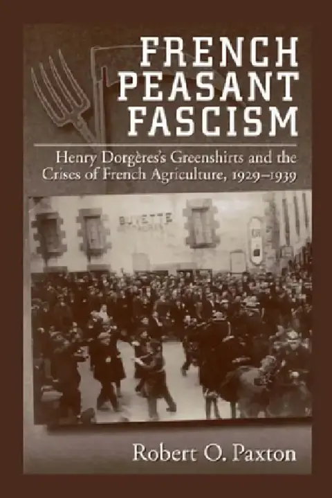 Cover of French Peasant Fascism