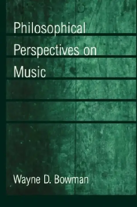 Cover of Philosophical Perspectives on Music