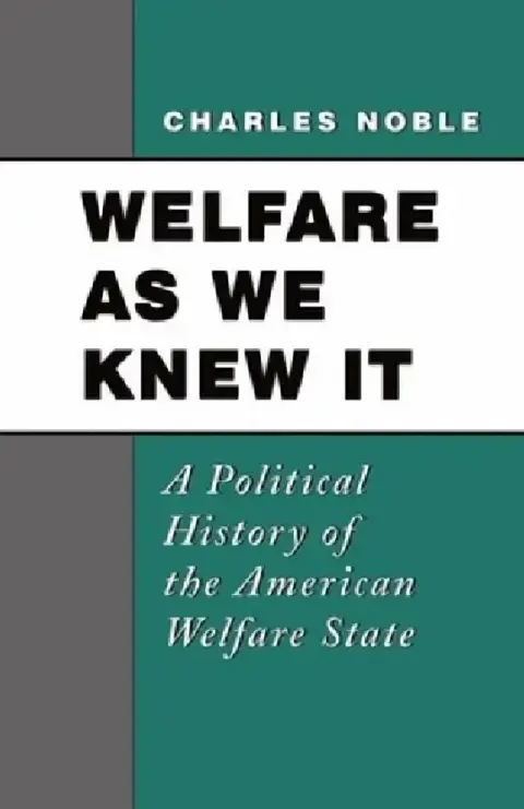 Cover of Welfare as We Knew It