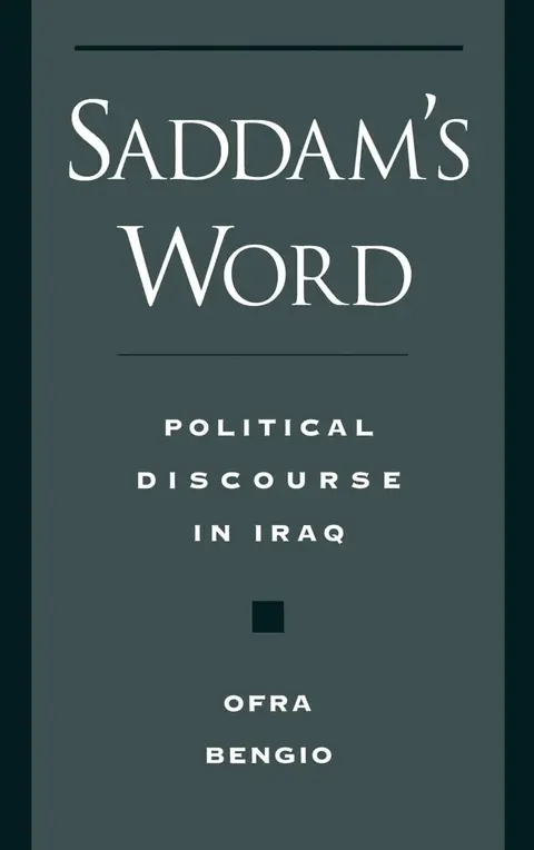Cover of Saddam's Word