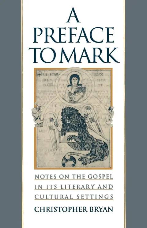Cover of A Preface to Mark