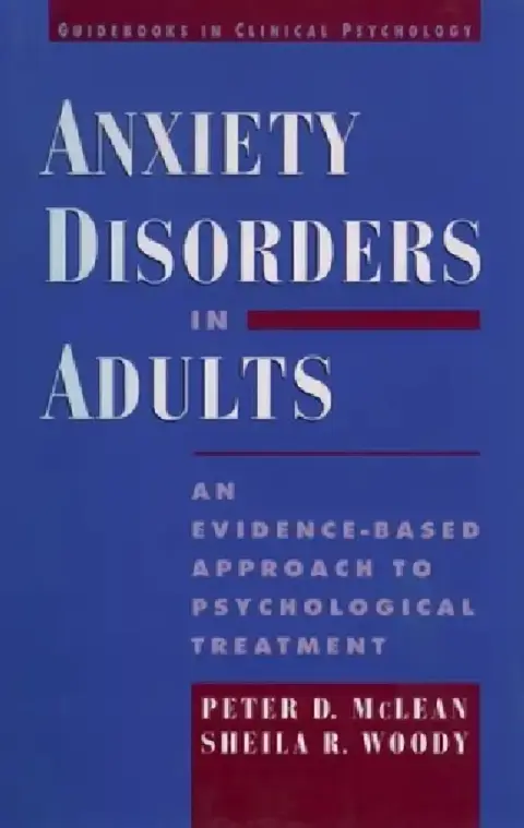 Cover of Anxiety Disorders in Adults