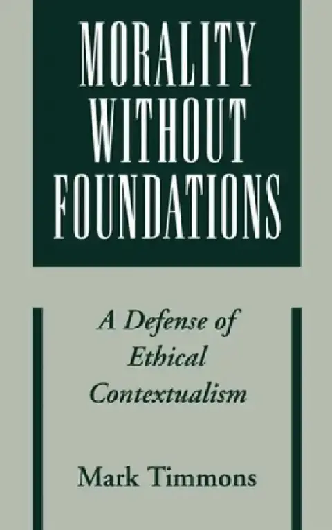 Cover of Morality Without Foundations