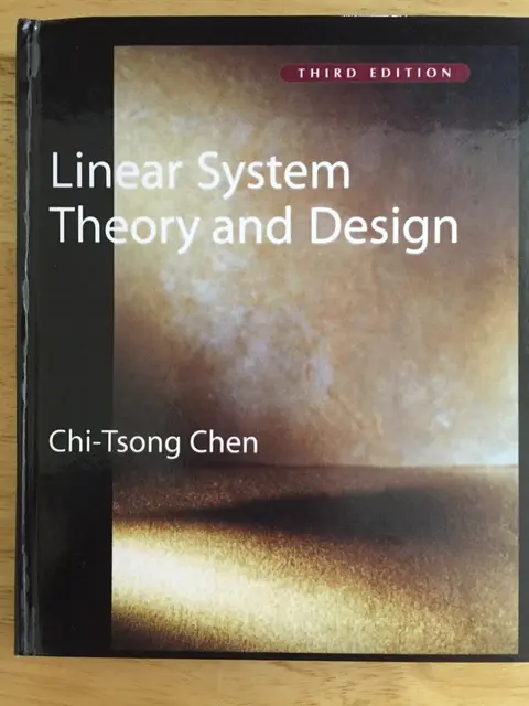Cover of Linear System Theory and Design