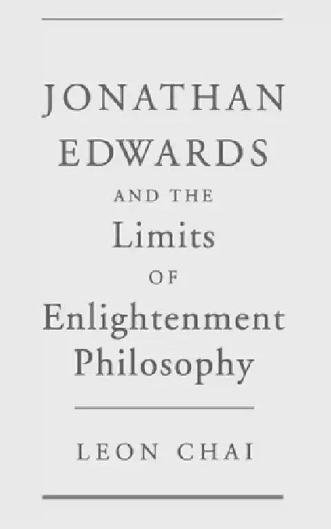 Cover of Jonathan Edwards and the Limits of Enlightenment Philosophy