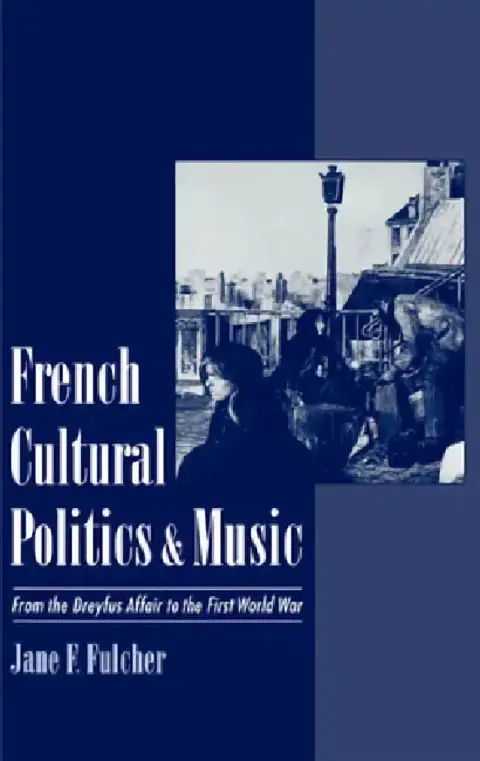 Cover of French Cultural Politics & Music