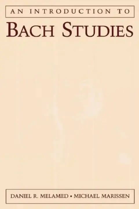 Cover of An Introduction to Bach Studies