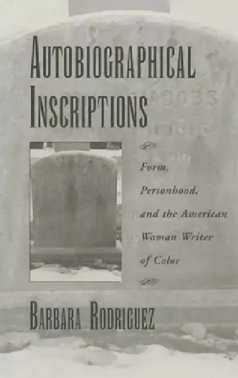 Cover of Autobiographical Inscriptions