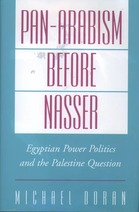 Cover of Pan-Arabism Before Nasser