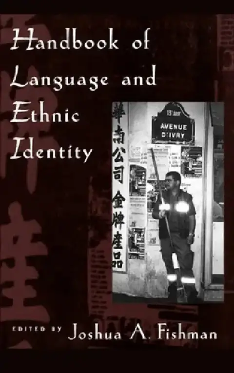Cover of Handbook of Language & Ethnic Identity