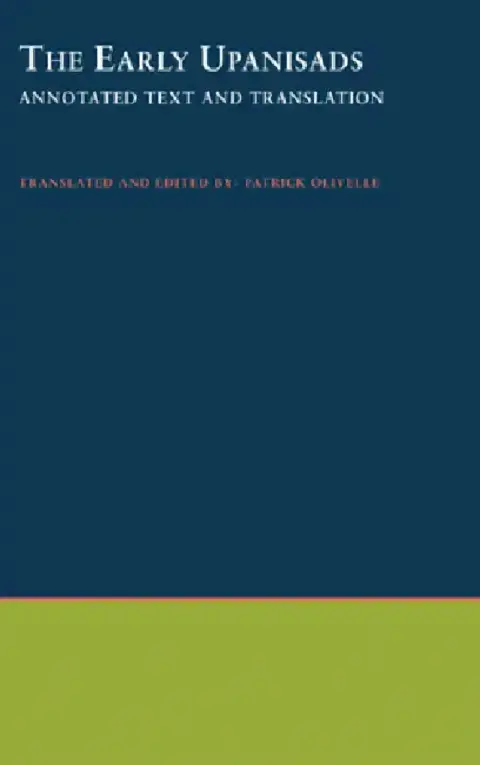 Cover of The Early Upanishads