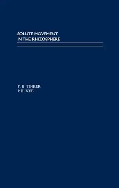 Cover of Solute Movement in the Rhizosphere
