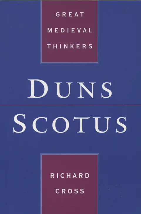 Cover of Duns Scotus