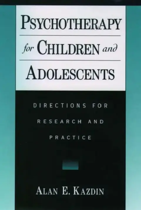 Cover of Psychotherapy for Children and Adolescents