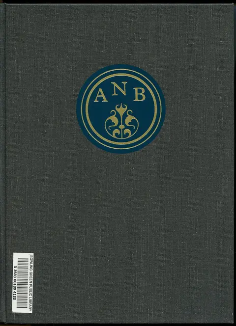 Cover of American National Biography