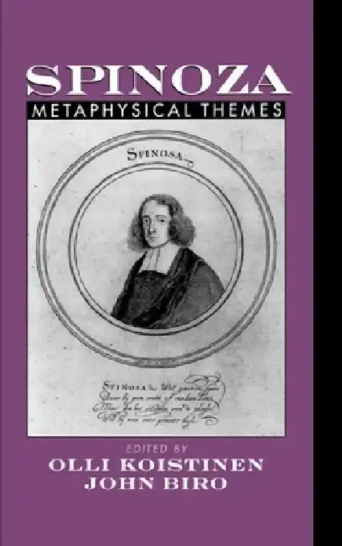 Cover of Spinoza