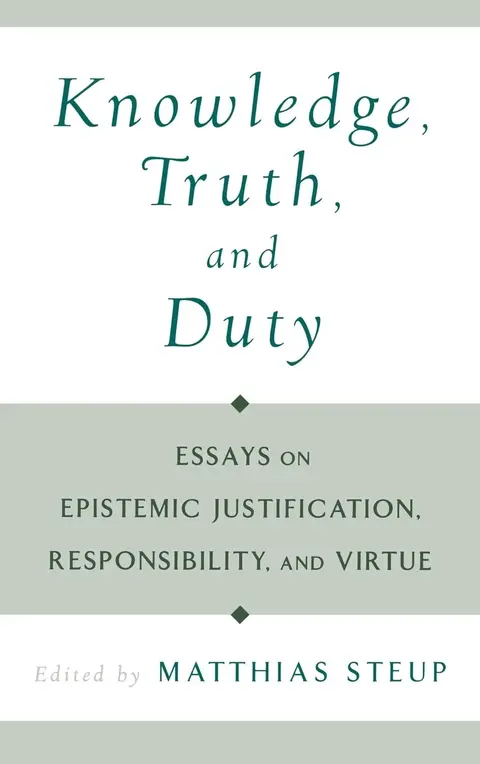 Cover of Knowledge, Truth, and Duty