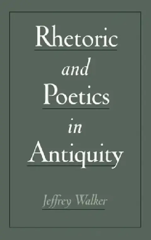 Cover of Rhetoric & Poetics in Antiquity