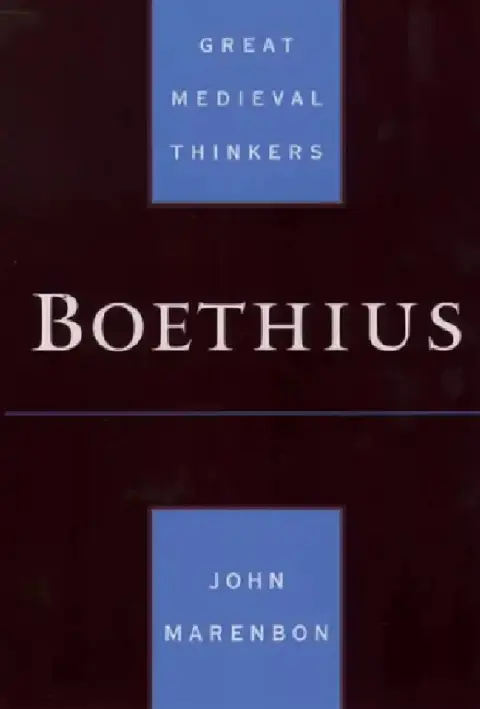 Cover of Boethius
