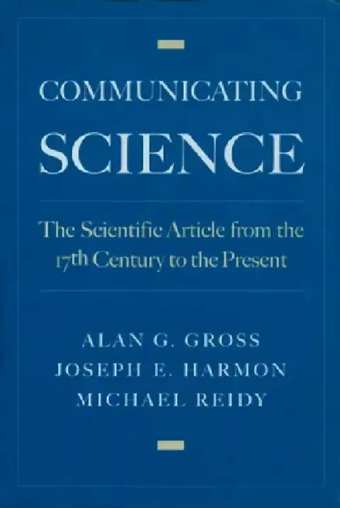 Cover of Communicating Science