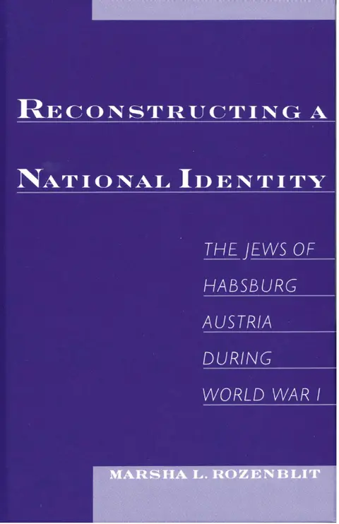 Cover of Reconstructing National Identity