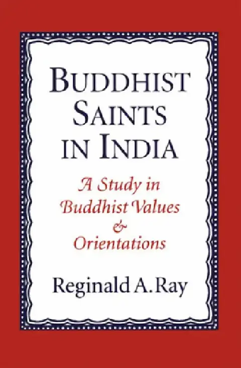 Cover of Buddhist Saints in India