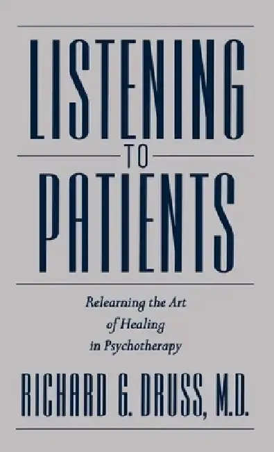Cover of Listening to Patients