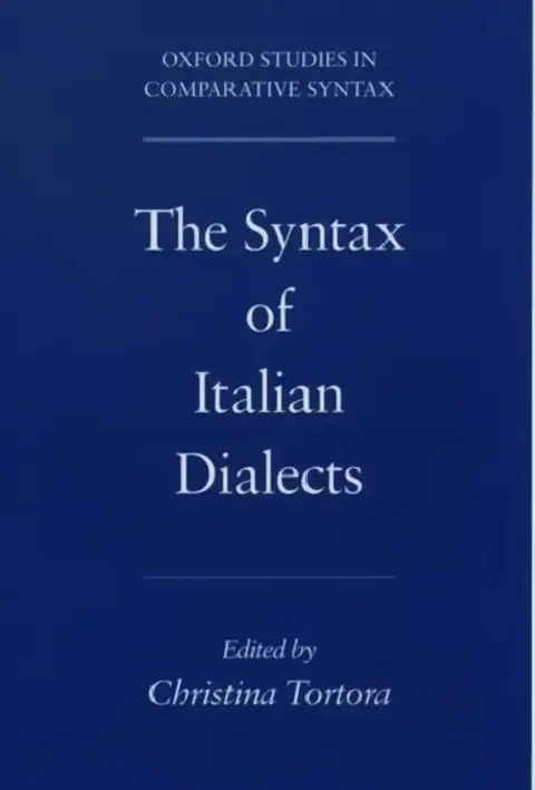 Cover of The Syntax of Italian Dialects