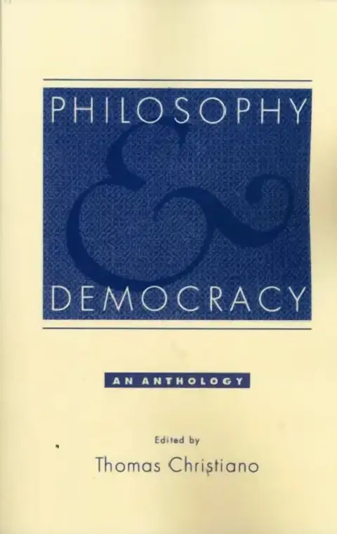 Cover of Philosophy and Democracy