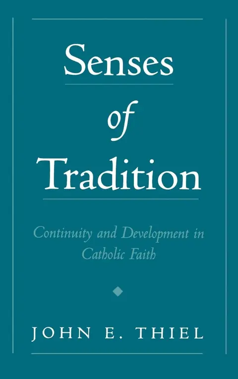Cover of Senses of Tradition