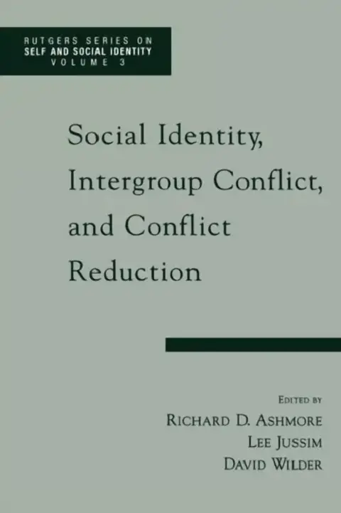 Cover of Social Identity, Intergroup Conflict, and Conflict Resolution