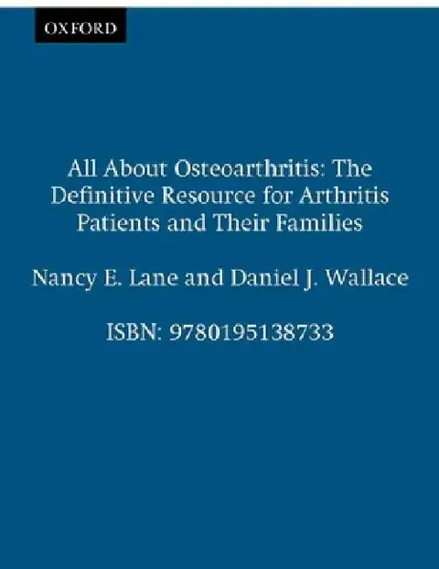 Cover of All about Osteoarthritis