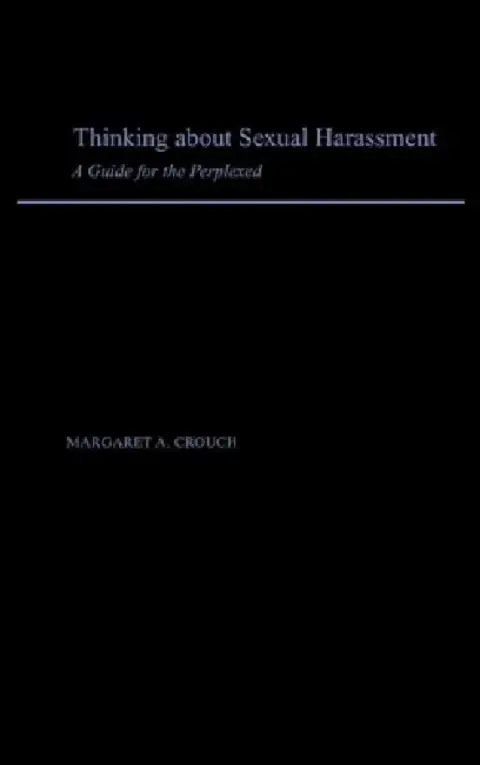 Cover of Thinking about Sexual Harassment