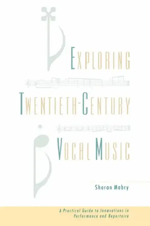 Cover of Exploring Twentieth-Century Vocal Music