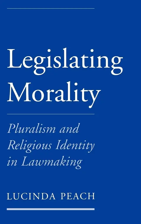 Cover of Legislating Morality