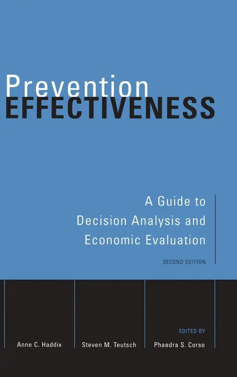 Cover of Prevention Effectiveness